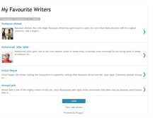 Tablet Screenshot of myfavouritewriters.blogspot.com