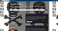 Desktop Screenshot of cassiebones.blogspot.com