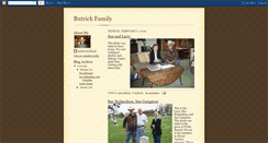 Desktop Screenshot of butrick-buttrickfamily.blogspot.com