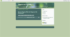 Desktop Screenshot of marcoseguros.blogspot.com