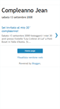 Mobile Screenshot of compleannojean.blogspot.com