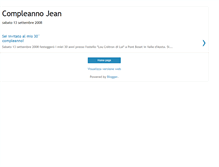 Tablet Screenshot of compleannojean.blogspot.com