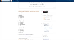 Desktop Screenshot of biancoliving.blogspot.com
