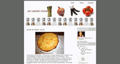 Desktop Screenshot of missaboresfavoritos.blogspot.com
