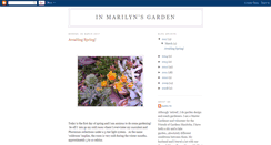 Desktop Screenshot of inmarilynsgarden.blogspot.com