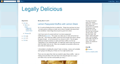 Desktop Screenshot of legally-delicious.blogspot.com