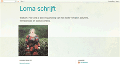 Desktop Screenshot of lornaschrijft.blogspot.com
