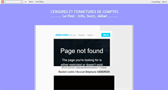 Desktop Screenshot of censure-sur-le-post-info-buzz.blogspot.com