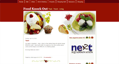 Desktop Screenshot of foodknockout.blogspot.com