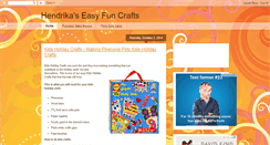 Desktop Screenshot of easy-fun-crafts.blogspot.com