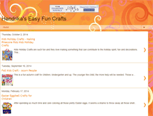 Tablet Screenshot of easy-fun-crafts.blogspot.com