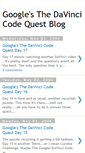 Mobile Screenshot of davincicodequest.blogspot.com