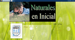 Desktop Screenshot of naturaleseninicial.blogspot.com