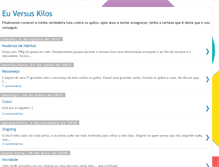 Tablet Screenshot of eu-vs-kilos.blogspot.com