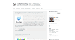 Desktop Screenshot of jonathanbonvallat.blogspot.com