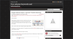 Desktop Screenshot of free-keywords.blogspot.com