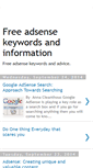 Mobile Screenshot of free-keywords.blogspot.com