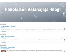 Tablet Screenshot of paholaisen-asianajaja.blogspot.com