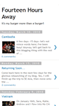 Mobile Screenshot of fourteenhoursaway.blogspot.com