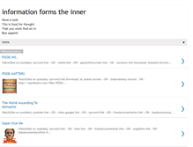 Tablet Screenshot of informationformstheinnner.blogspot.com