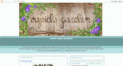 Desktop Screenshot of cupids-garden.blogspot.com