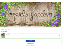 Tablet Screenshot of cupids-garden.blogspot.com