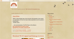 Desktop Screenshot of chronicexposure.blogspot.com