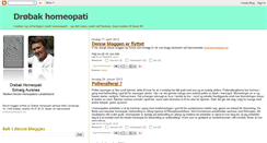 Desktop Screenshot of drobakhomeopati.blogspot.com