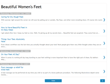 Tablet Screenshot of beautifulwomensfeet.blogspot.com