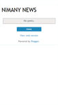 Mobile Screenshot of nimanynews.blogspot.com