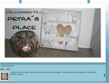 Tablet Screenshot of petras-place.blogspot.com