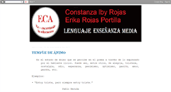 Desktop Screenshot of eca-lenguajeycomunicacion.blogspot.com