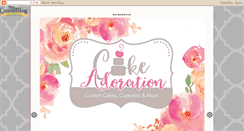 Desktop Screenshot of cakeadoration.blogspot.com