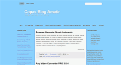 Desktop Screenshot of copasblogamatir.blogspot.com