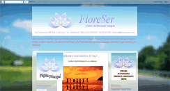 Desktop Screenshot of floreser-bienestarintegral.blogspot.com