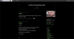Desktop Screenshot of circleinasquare.blogspot.com