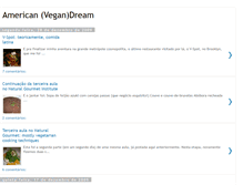 Tablet Screenshot of americanvegandream.blogspot.com