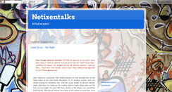 Desktop Screenshot of netizentalk.blogspot.com