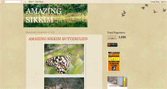 Desktop Screenshot of amazingsikkim.blogspot.com