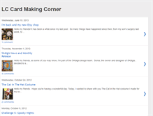 Tablet Screenshot of leiradcardmakingcorner.blogspot.com