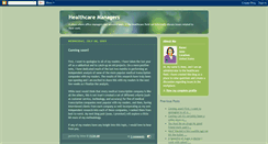 Desktop Screenshot of healthcaremanagers.blogspot.com