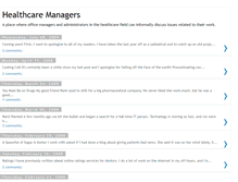 Tablet Screenshot of healthcaremanagers.blogspot.com