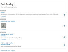 Tablet Screenshot of paulrowley.blogspot.com