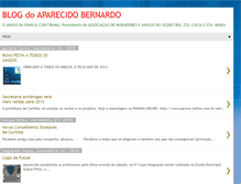 Tablet Screenshot of aparecidobernardo.blogspot.com
