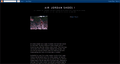 Desktop Screenshot of airjordanfanatics.blogspot.com