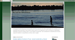 Desktop Screenshot of nosuldoamazonas.blogspot.com