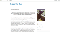 Desktop Screenshot of gracethedog.blogspot.com