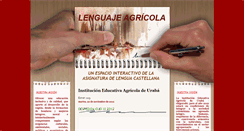 Desktop Screenshot of lenguaje-agricola.blogspot.com