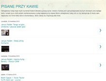 Tablet Screenshot of pisaneprzykawie.blogspot.com
