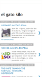Mobile Screenshot of elgatokilo.blogspot.com